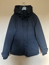 ZARA BLACK PADDED PARKA JACKET