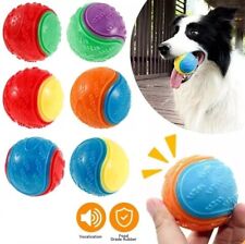 Scooby-Doo Durable Squeaky Dog Balls for teeth Cleaning Interactive Supplies NEW