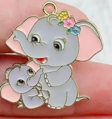 New elephant and calf - new,