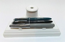 Calligraphy desktop pen stand ink pot inkwell dip pen rest holder desk tidy 01 