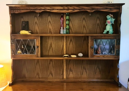 Old charm oak dresser - old, top