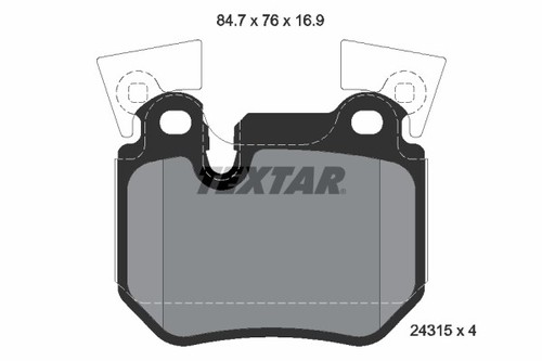 New brake pad - brake, set,
