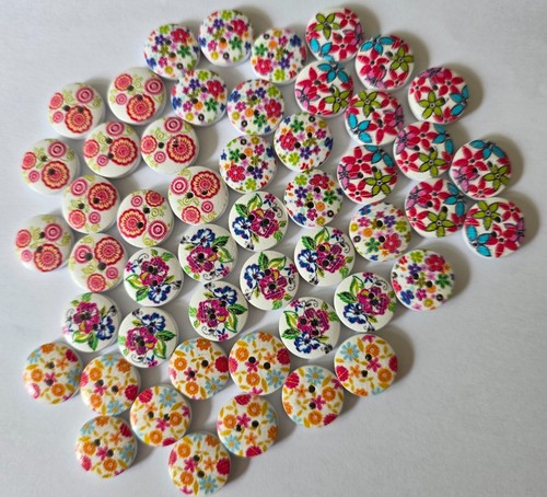 Assorted flower pattern - 50,