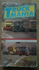 Truck Mania (1990) VHS Big Rigs 18-wheeler track racing 100 miles per hour! RARE