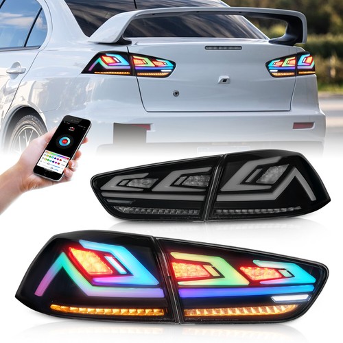 Rgb tail lights evo - lights, smoked
