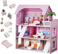 Wooden Doll House with