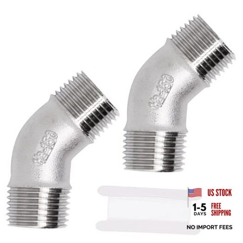 2pcs degree elbow npt - 2pcs,