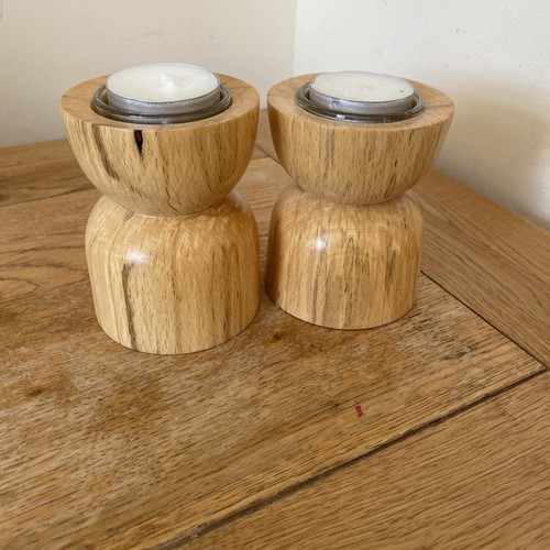 Vintage pair hand turned - vintage, of