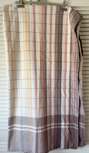 Vintage seersucker tablecloth - vintage,