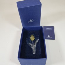 Boxed Swarovski Crystal Yellow