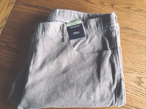 Men fine cord chinos w - m&s,