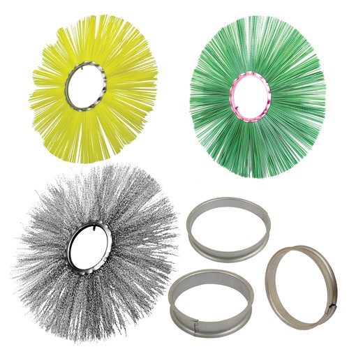 Road sweeper brushes yard - sweeper,
