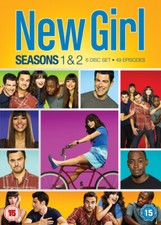 New Girl: Seasons 1-2 DVD (2013) Zooey Deschanel cert 15 6 discs Amazing Value