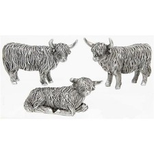 Mini Silver Standing Lying