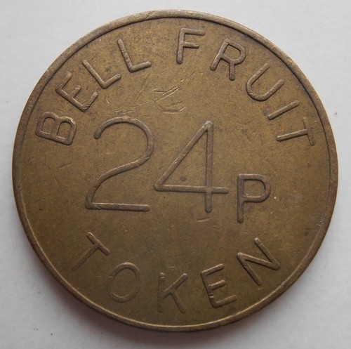 Bell fruit token - token, 24p