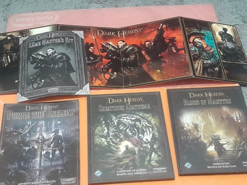 Dark heresy book - lot, wh40k-