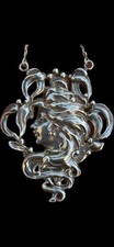 Art Nouveau Silver Pendant