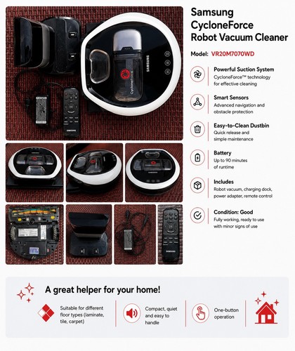 Samsung powerbot vr7000 - samsung, wifi