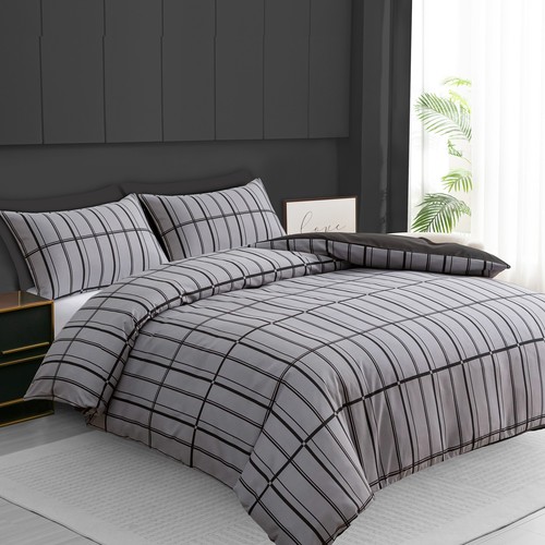 Duvet cover set reversible - duvet,