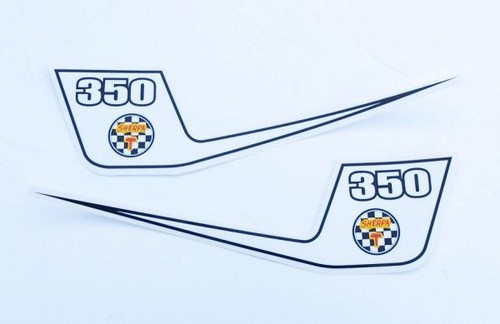 Bultaco sherpa 350 side panel - bultaco,