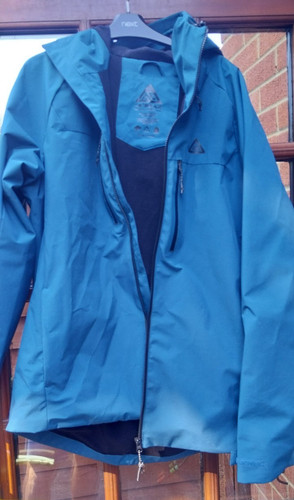 Mens blue tesco coat - coat, size