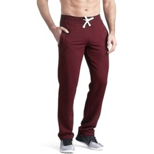 36" 38" LEG EXTRA LONG Red / Burgundy Jogging Joggers Gym Bottoms Mens Big Tall 