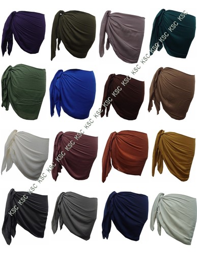 New plain sarong scarf - plain, sarong/