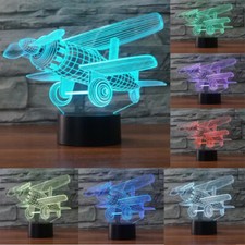 New Desk Table Lamp Airplane
