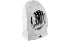 Bush Fan Heater Cool 2.4kW Upright 2 Setting Oscillating Fan Heater 2018100