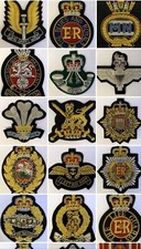 BRITISH MILITARY EMBROIDERED