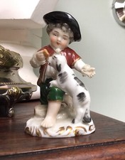 Chelsea Samson miniature boy with dog