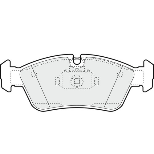 Brake pads set - set, bmw
