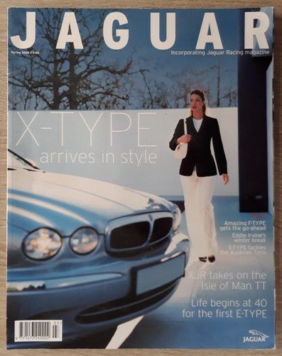 Jaguar magazine brochure 2001 - brochure,