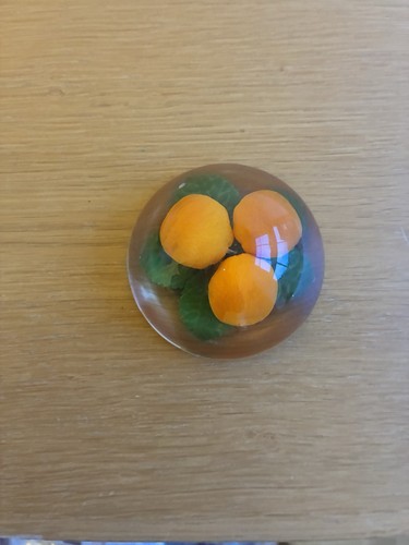 Vintage kitsch lucite - vintage, fruit