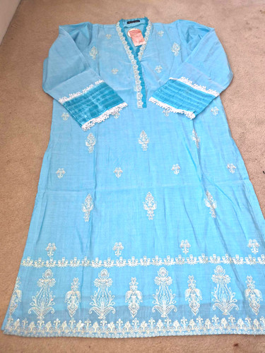 Junaid jamshed blue kurta - junaid,