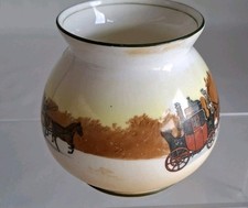 Royal Doulton Vase Coaching Days Series Ware Collection E3960