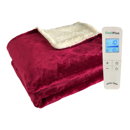 Electric heated throw blanket - throw,