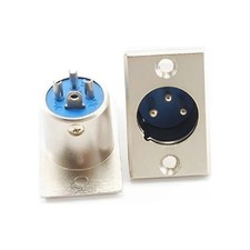 XLR Audio 3 Pin Male  Chassis
