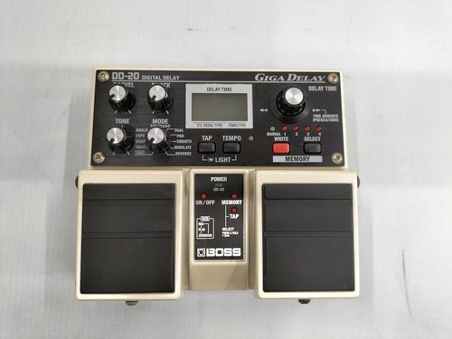 Boss delay pedal - dd-20, with