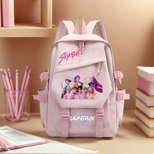 K-Pop Demon Hunters Backpack Casual School Bag Teens Kids Trendy Student Bookbag