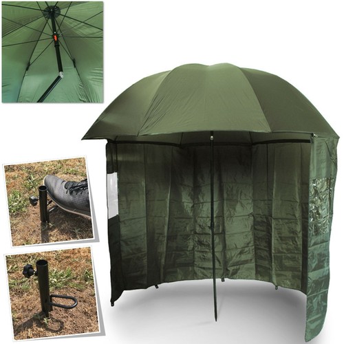 Ngt green fishing brolly - green,