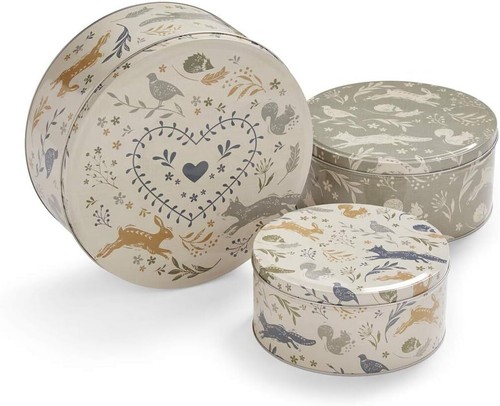 Set cake storage tins - set, |