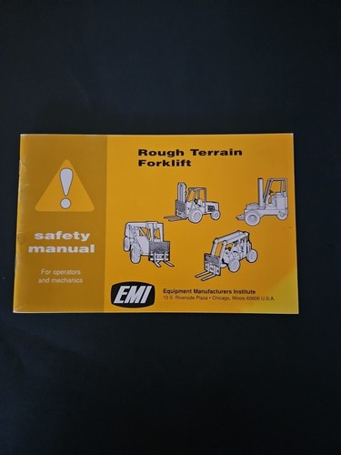 Rough terrain forklift safety - rough,