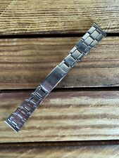 Extremely rare early 1940's rolex S.A. stretch riveted watch bracelet 19mm ends