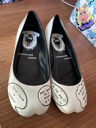 Rare irregular flat shoes with - rare,