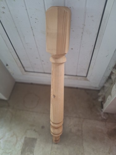 Staircase newel post - staircase,