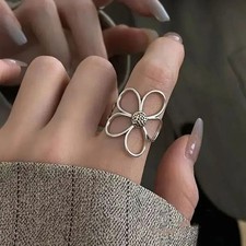 Vintage Silver Color Big