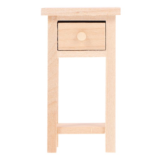 Mini wood bedside table - mini,