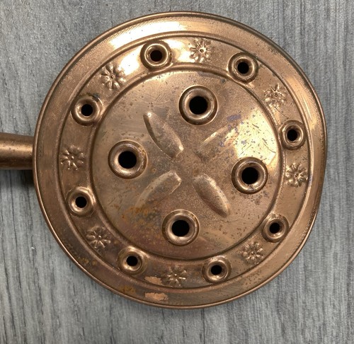 Vintage copper bed - bed, warmer
