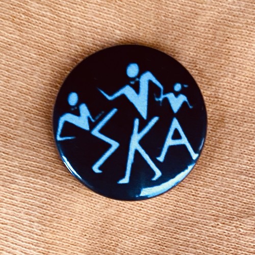 Ska repro 80s pin badge - 80s, tone